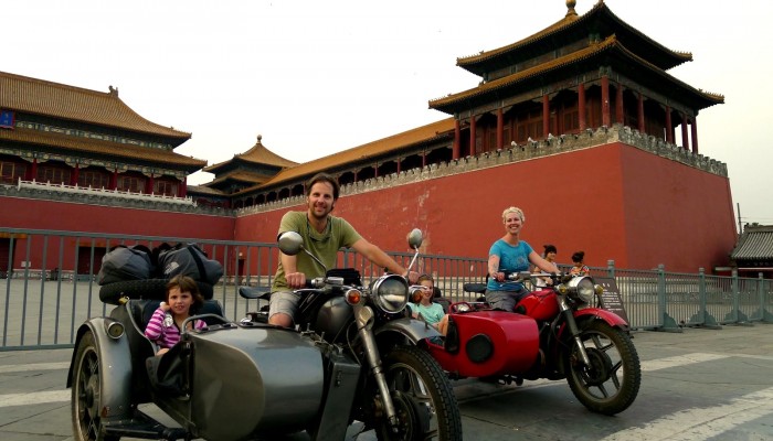 viaje en sidecar por Beijing con Western Travel. Viajes en Español por China